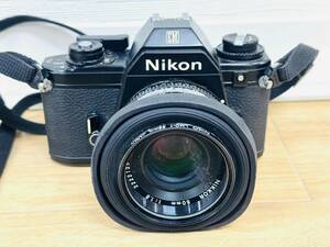 FS2352 Nikon EM 一眼レフカメラ フィルムカメラ NIKKOR 50MM 1:1.8 動作未確認 ジャンク品