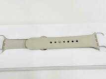 IYS66989 Apple Watch SE 第2世代 40mm MRFX3J/A スターライトスポーツバンド S/M 現状品_画像3