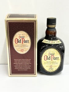 IYS66932　Grand Old Parr/グランドオールドパー　12年　XETRA RICH　スコッチ　ウイスキー　750ml　43％　古酒　現状品