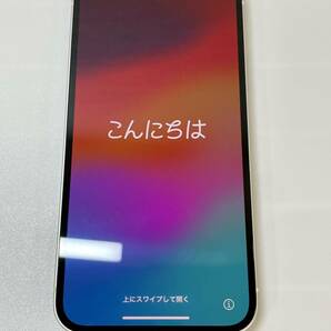 FS2543 iPhone12 256GB ホワイト 白 バッテリー80％ SIMフリー 判定〇 UQmobile 初期化済 動作OK Apple スマートフォン 現状品の画像3