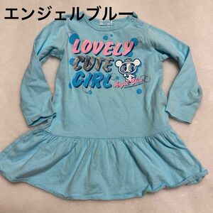 エンジェルブルー　チュニックＴシャツ90