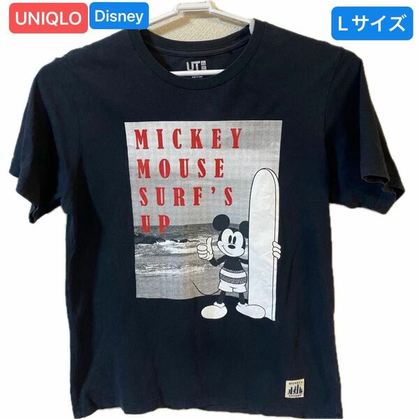 【今週のSALE】UNIQLO ユニクロ 半袖Tシャツ メンズ Lサイズ Disneyコラボ ミッキーマウス UT