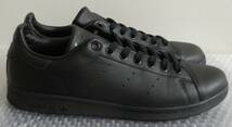 スタンスミス 2020年製 JP29.0cm 黒 M20327 生産終了 天然皮革 adidas stansmith ブラック オールブラック_画像2