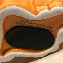 ＡＡ　ガーフィールド　貯金箱　陶器　Garfield　昭和レトロ　置物　猫　ネコ　インテリア　オブジェ garfield Piggy bank （管理番号001）_画像6