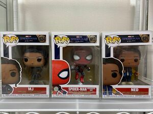 funkopop 3点セット スパイダーマン ノーウェイホーム