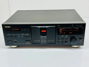 【レトロ・希少】TEAC カセットデッキ V-5010 通電確認のみ 現状品 管理番号03045