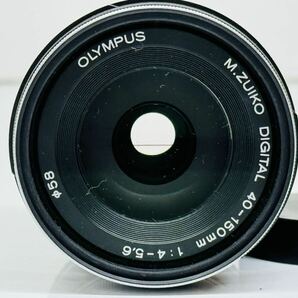 ★OLYMPUS M.ZUIKO DIGITAL 40-150mm 1:4-5.6 R ED MSC オリンパス 望遠レンズ 未チェック 現状品 管理番号03173の画像8