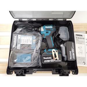 [2023 Новый] Ударный драйвер TD173DRGX Blue Onuine Battery 2 18V 6.0ah Makita Makita TD173 BL1860B Бесплатная доставка! !