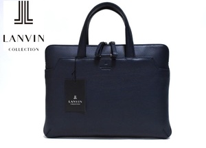 【定価4万7300円】新品 LANVIN COLLECTION ルミエール ビジネスバッグ 279501 A4サイズ対応 牛革 本革 レザー ランバンコレクション