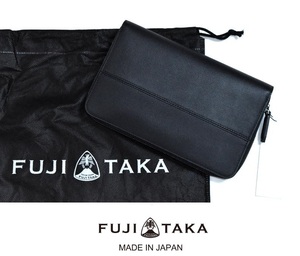 [ regular price 30800 jpy ] new goods FUJITAKA Fujita ka'' beryl '' leather Smart cell bag 646251 second bag clutch bag IKETEIike Tey 