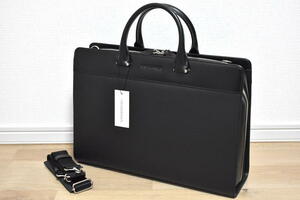 【送料無料】新品 CK CALVIN KLEIN レジェンド ビジネスバッグ B4サイズ 定価38500円 CK カルバンクライン IKETEI 811522 ブラック 