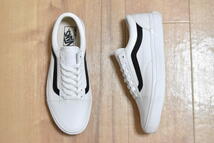 【送料無料】新品 VANS オールドスクール デラックス レザー 25.5cm ホワイト OLDSKOOL DX LEA ULTRA CUSH搭載 ★_画像3