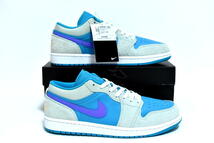 【送料無料】新品 NIKE AIR JORDAN 1 LOW SE 27.5cm ''アクアトーン'' DX4334-300 エアジョーダン 　_画像3