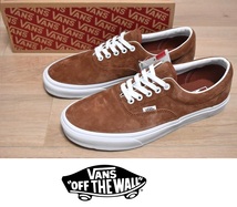 【送料無料】新品 VANS バンズ PIG SUEDE ERA 27.5cm VN0A5KX5BEF ブラウン エラ USA企画 ◆_画像1