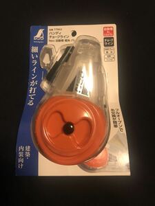 シンワ測定 (Shinwa Sokutei) ハンディチョークライン Neo 自動巻 細糸 バレンシアオレンジ 77963