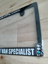 NV200他☆US WORKVAN SPECIALISTナンバーフレームセット☆北米仕様☆_画像3