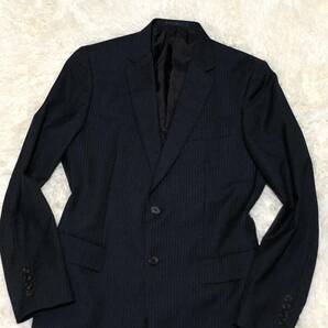 【美品】Paul Smith ポールスミス スーツセットアップ 上下 現行タグ SOHO FIT ストライプ LoroPiana ロロピアーナ イタリア生地 通年 Lの画像5