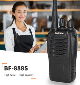 x337c transceiver 3 pcs. set baofeng BF-888S 5 watt 5Km 16ch portable rechargeable outdoor 