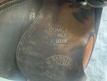 [G.PASSIER & SOHN] 乗場鞍 COMET FS 16.5 本革 馬具/障害鞍/鐙/鐙皮/乗馬/C3389_画像10