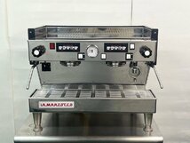 極上品【LA MARZOCCO/ラ・マルゾッコ】 セミオートエスプレッソマシン Linea-2 2連式 単相200V 動作確認済み/C3528_画像1