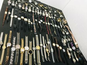 レディースウォッチ 腕時計 91個 まとめて SEIKO CITIZEN CASIO TIMEX など 海外ブランド セイコー シチズン カシオ 動作未確認 ジャンク