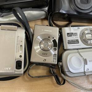 【5954】ジャンク品 カメラまとめ 16台 デジタルカメラ デジカメ フィルムカメラ FUJIFILM Canon PENTAX MINOLTA 等 現状品 中古品の画像8
