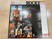 【5510】ロッキー3 オリジナル・サウンドトラック盤 帯付き レコード LP 中古品 現状品 長期保管品_画像2