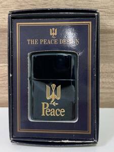 【6771】火花確認済み Peace ライター Zippo THE PEACE DESIGN 中古品 現状品