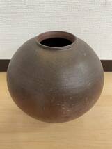 【5357】花瓶まとめ 3点 花器 壺 陶芸 工芸品 インテリア アンティーク 現状品 長期保管品_画像2