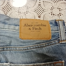 Abercrombie&Fitch アバクロ デニムパンツ W31L32 MOD: slim straight_画像4