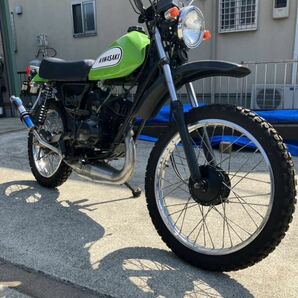 カワサキ KAWASAKI ＫＥ１００ 逆輸入 日本未発売 書類有 2スト ヴィンテージトレール バイソン ボブキャット ビックホーン 旧車の画像3