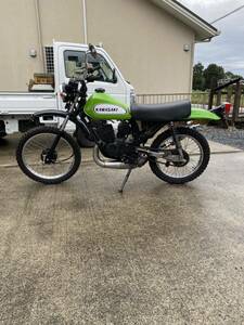 カワサキ　KAWASAKI ＫＥ１００　逆輸入　日本未発売　書類有　2スト　ヴィンテージトレール　バイソン　ボブキャット　ビックホーン　旧車