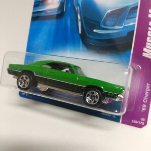 ホットウィール '69 ダッジ チャージャー CHARGER 緑