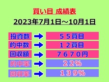 ☆回収率140％を実現！こんなコンピ指数がほしかった！ 日刊コンピウルトラ出馬表 買い目表付き 馬券購入ツール ＪＲＡ 儲ける 稼ぐ 副業_画像5