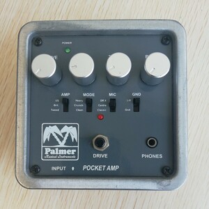 PALMER POCKET AMP 初代　プリアンプ　DI