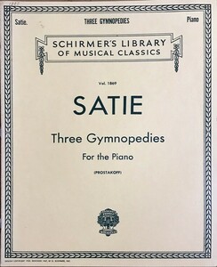 サティ 3つのジムノペディ (ピアノ・ソロ) 輸入楽譜 SATIE Gymnopedies Nos.1-3/Prostakoff 洋書