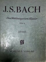 バッハ 平均律クラヴィーア曲集 第1巻 第2巻 (ピアノ・ソロ) 輸入楽譜 BACH Das Wohltemperierte Klavier Bd.1,2 洋書_画像1