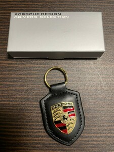 PORSCHE Porsche брелок для ключа чёрный 