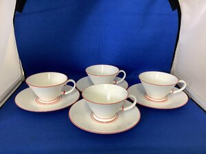 ○●○Noritake ノリタケ　スタジオコレクション　カップ＆ソーサー4客セット(現状品)○●○