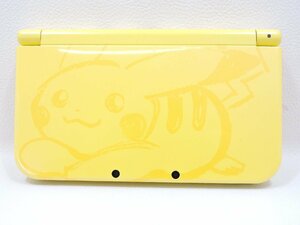 任天堂 New NINTENDO 3DS LL ピカチュウ イエロー 本体のみ 中古品[B038I906]