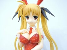 フリーイング 1/4 魔法少女リリカルなのは StrikerS フェイト・T・ハラオウン バニーVer. フィギュア 中古品[B044I997]_画像1