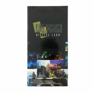 【未使用品】SQUARE ENIX ファイナルファンタジー7 FINAL FANTASY VII Anniversary Art Museum Digital Card Plus BOX [B080H315]の画像1