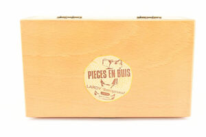 PIECES EN BUIS LARDY International チェス 駒 フランス ボードゲーム 箱 コマ 0227