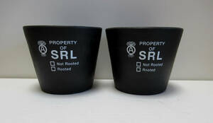 新品 即決 SRL NEIGHBORHOOD プラ 鉢 PLANT POT ２個 セット 伊勢丹 購入 植物 (raw life invisible ink 鶴仙園 限定