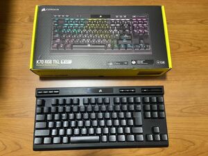 CORSAIR K70 RGB TKL CHAMPION MX Cherry MX Red 日本語レイアウト 赤軸