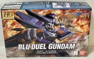 【新品・迅速発送・おまとめ可】◆プラモデル 未組立 1/144 HG GAT-X1022 ブルデュエルガンダム 機動戦士ガンダムSEED C.E.73 STARGAZER