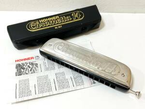 ☆ Hohner ホーナー CHROMETTA-14 クロメッタ ハーモニカ Made in Germany 管GAR