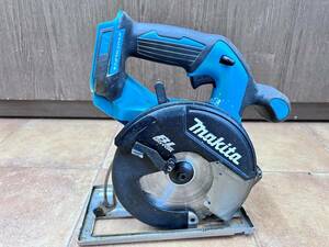 ※ベース曲がりあり・ベース固い makita マキタ 150mm充電式チップソーカッタ CS551D 18V 2830 動作確認済み 管240303 FRAR