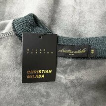 定価5万★christian milada・ミラノ発・セーター★豪華ミンク/カシミヤ混 暖か 防寒 快適 ニット プルオーバー トップス 秋冬 L/48サイズ_画像8