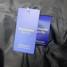 豪華ミンク/カシミヤ混・毛皮ファーコート 定価5万◆Emmauela・イタリア・ミラノ発◆極地防寒 暖かい 艶 クマ ジャケット 真冬 2XL/52_画像10